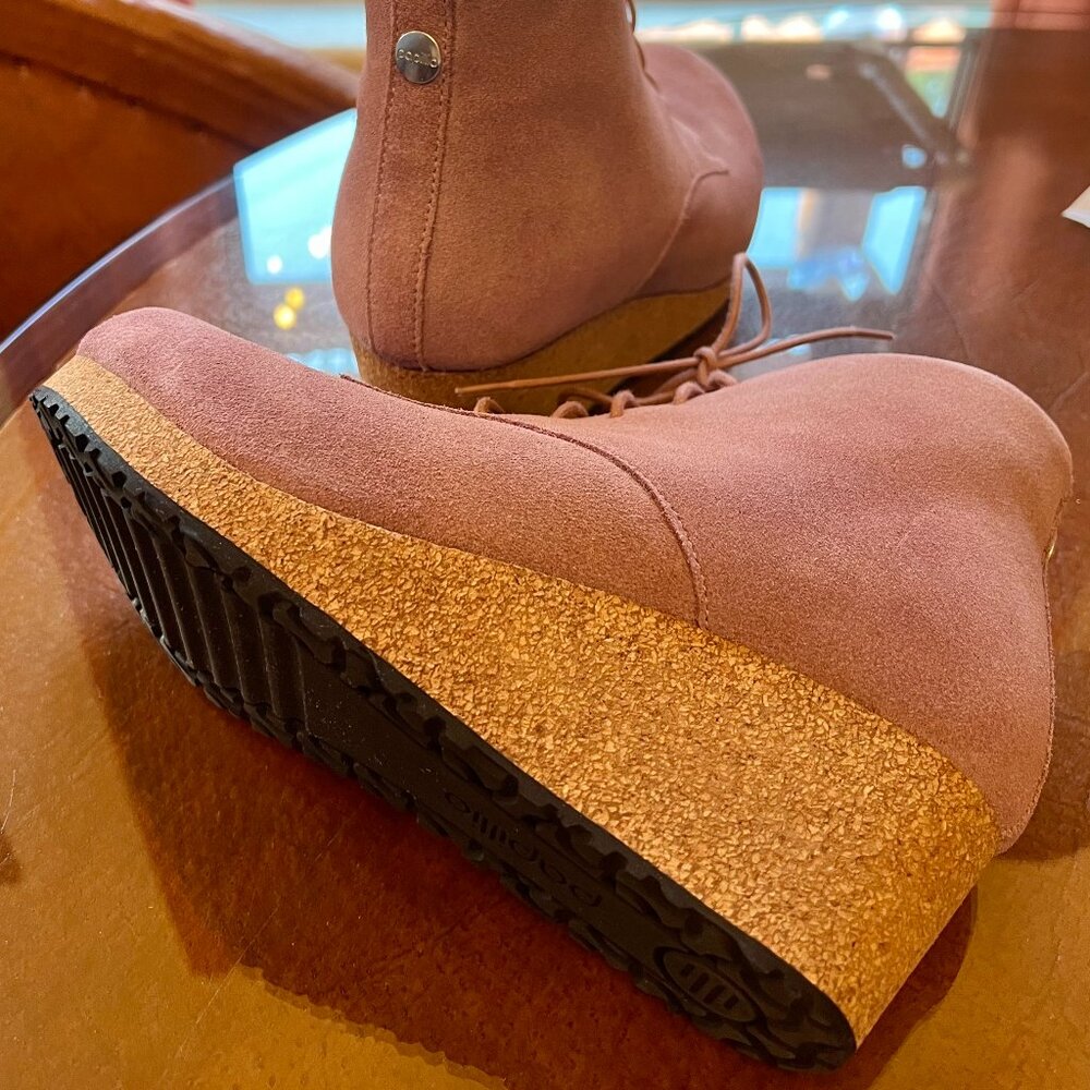 Birkenstock, Edith Wedge Boots, 40, 9